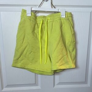 Neon Yellow Women's Shorts